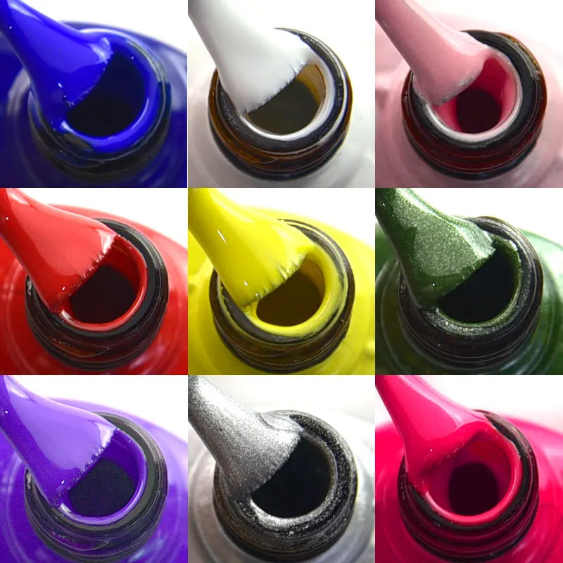 Vernis Semi-Permanent Gel UV — 60 Couleurs Longue Tenue