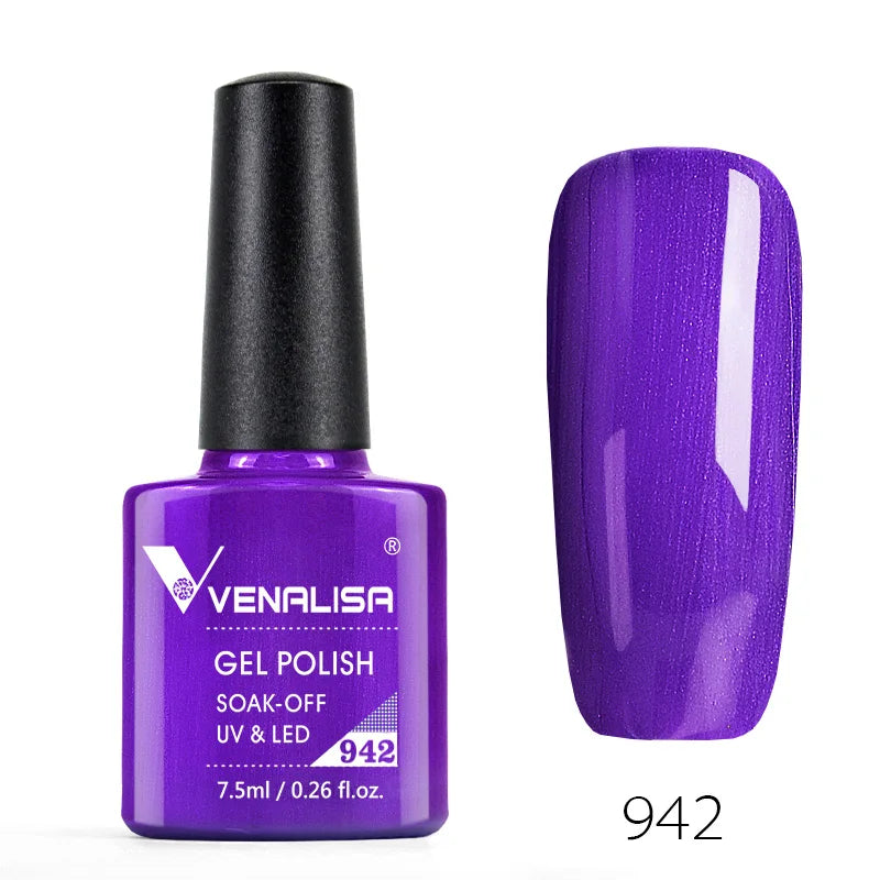 Vernis Semi-Permanent Gel UV — 60 Couleurs Longue Tenue