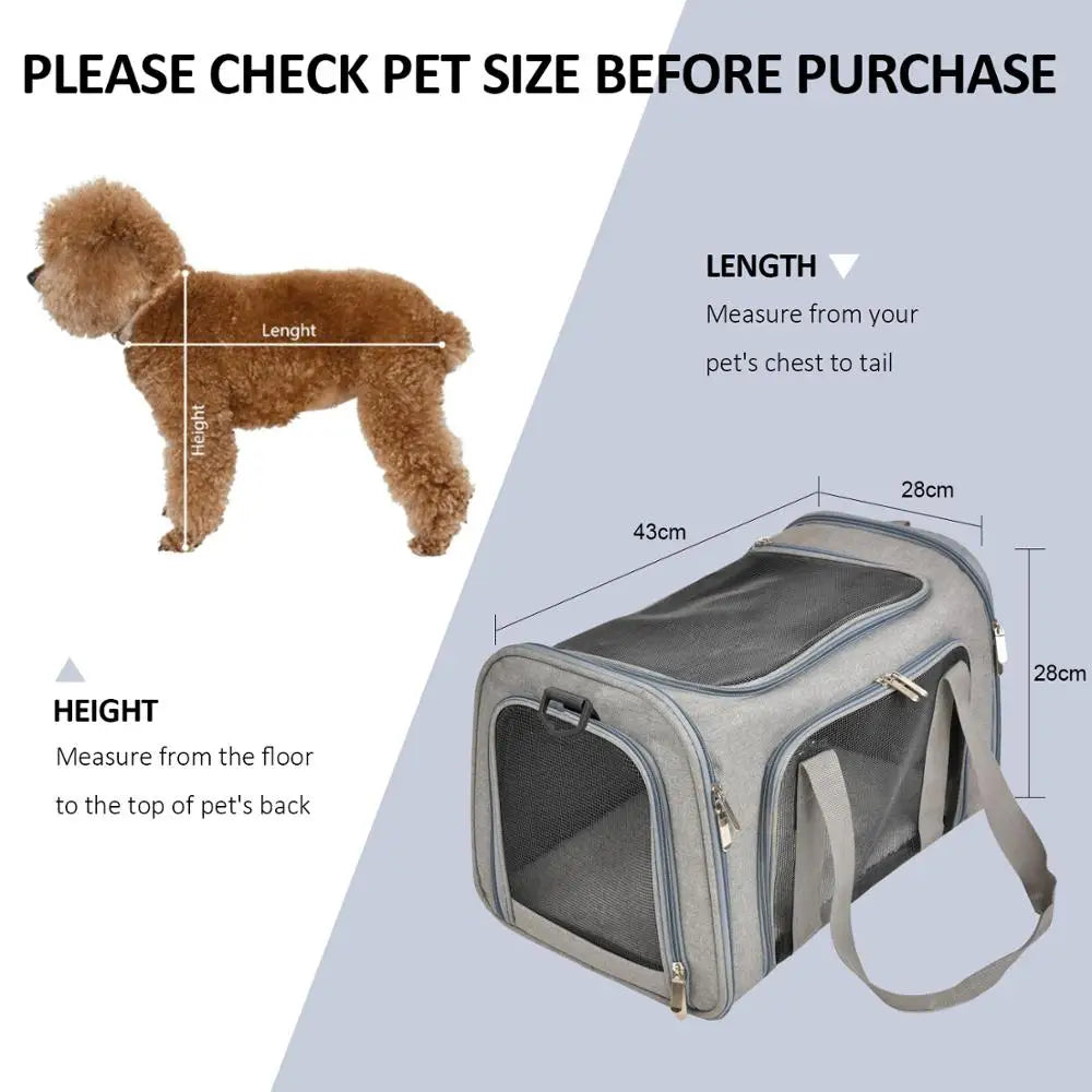 Sac de transport pour chat et petit chien - vue 2