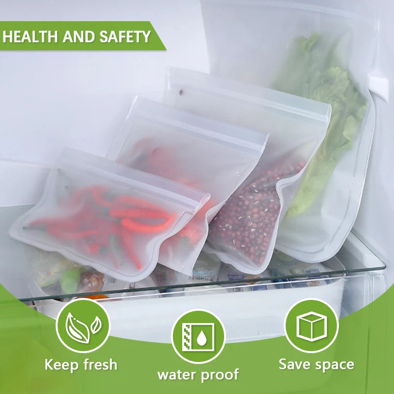 Sachets silicone réutilisables - vue 3
