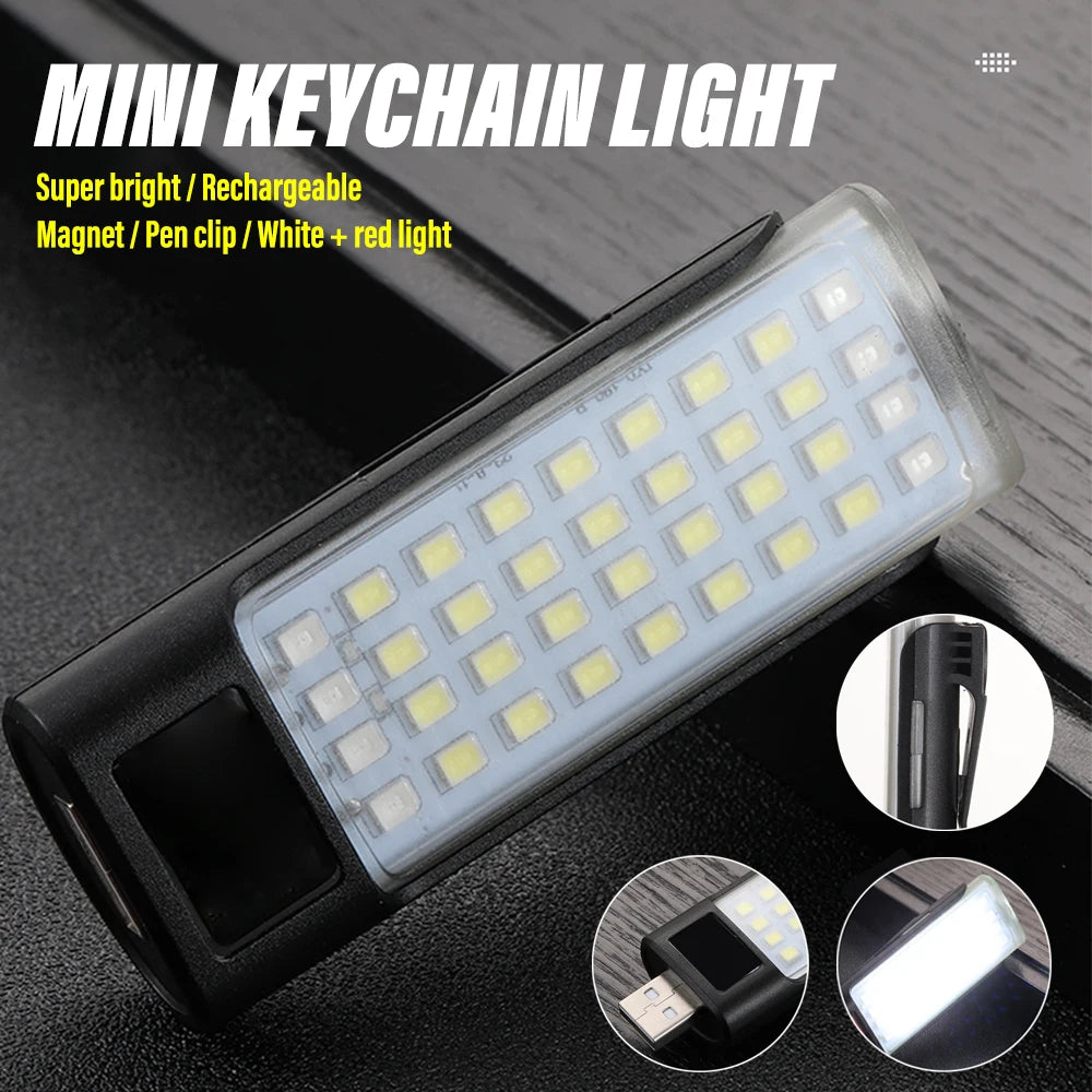 Mini lampe torche rechargeable - vue 1