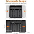 Range-couverts extensible - vue 1