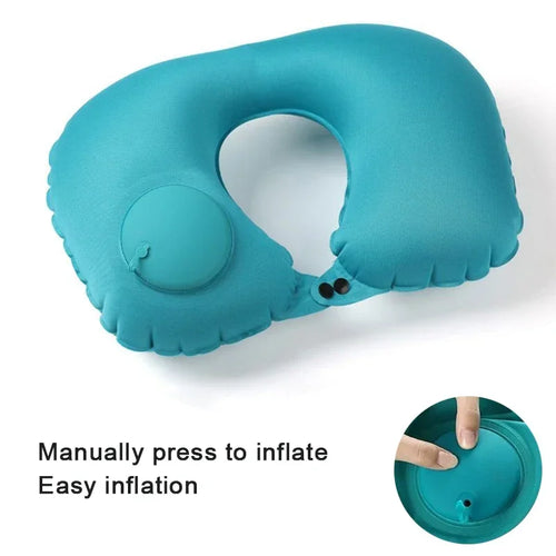 Coussin de voyage cervical gonflable - vue 1