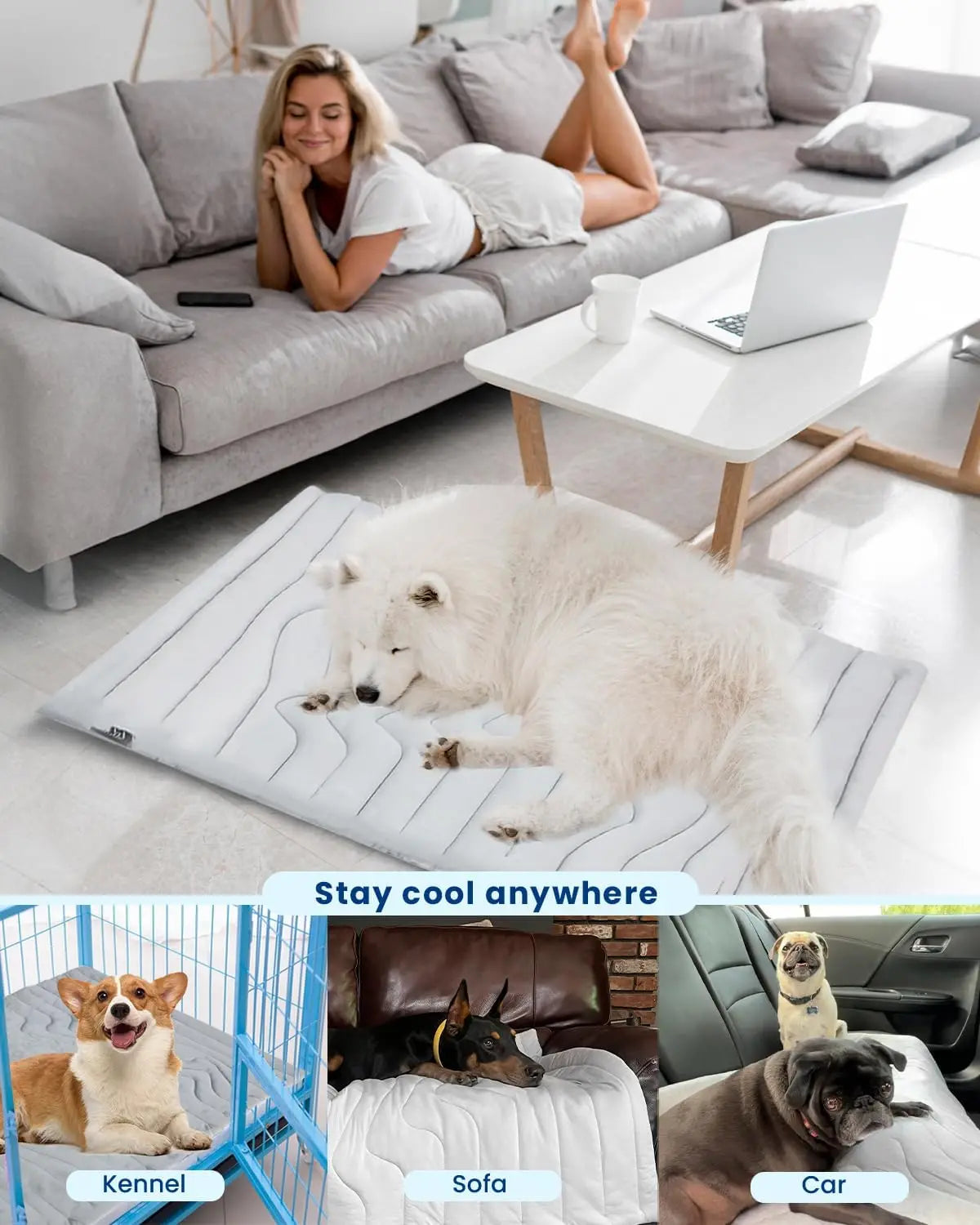 Tapis rafraîchissant pour animaux - vue 2